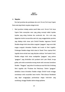 STRUKTUR NARATIF DAN PENOKOHAN TOKOH UTAMA PADA NOVEL GARUDA PUTIH